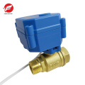 Valve 2 voies motorisée, soupape à bille de sécurité 3v 6v 12v 24v 110v 220v pour le chauffe-eau, valve de l&#39;eau de solénoïde de l&#39;eau contelectric